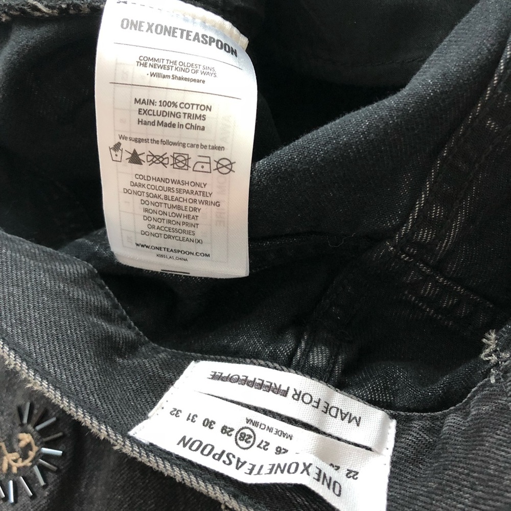 One Teaspoon Embroidered Legend Jeans - Picture 8 of 8